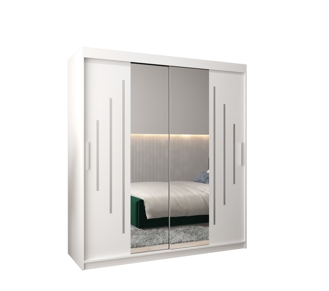 York I Sliding Door Wardrobe 180cm