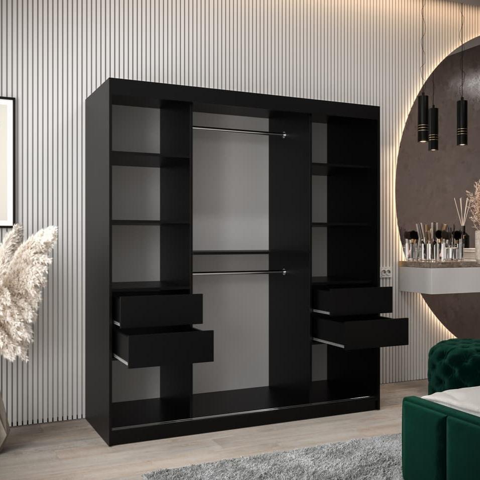 Larvik II Sliding Door Wardrobe 180cm