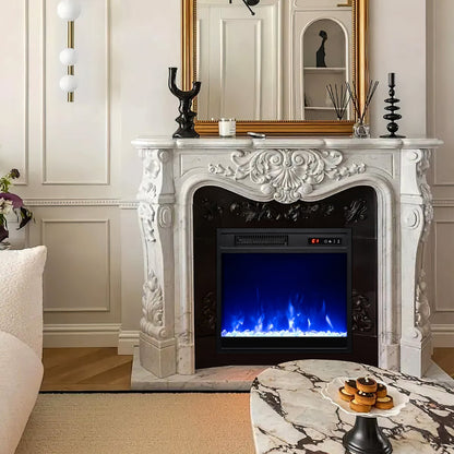 18” Electric Fireplace Insert 750W/1500W Fireplace Heater