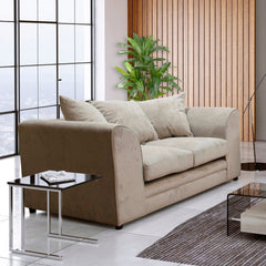 Casper 2 Seater Sofa Grey, Beige