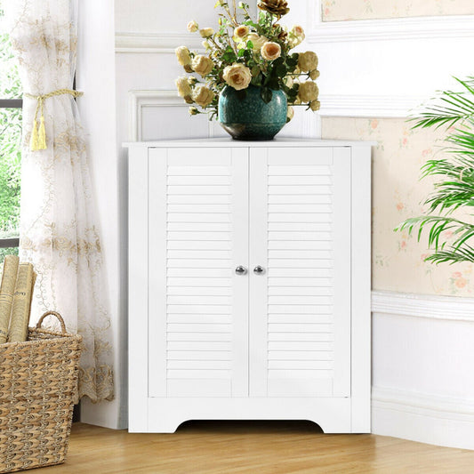 Corner Storage Cabinet Display Unit