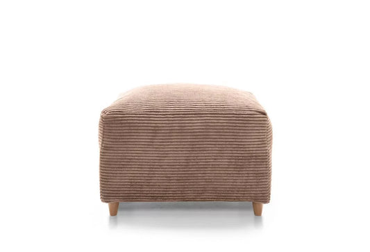 Jill Jumbo Footstool - Brown