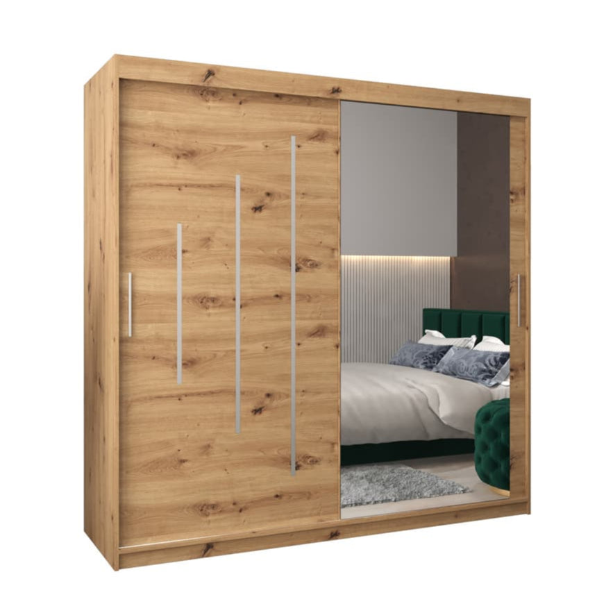 York II Sliding Door Wardrobe 200cm