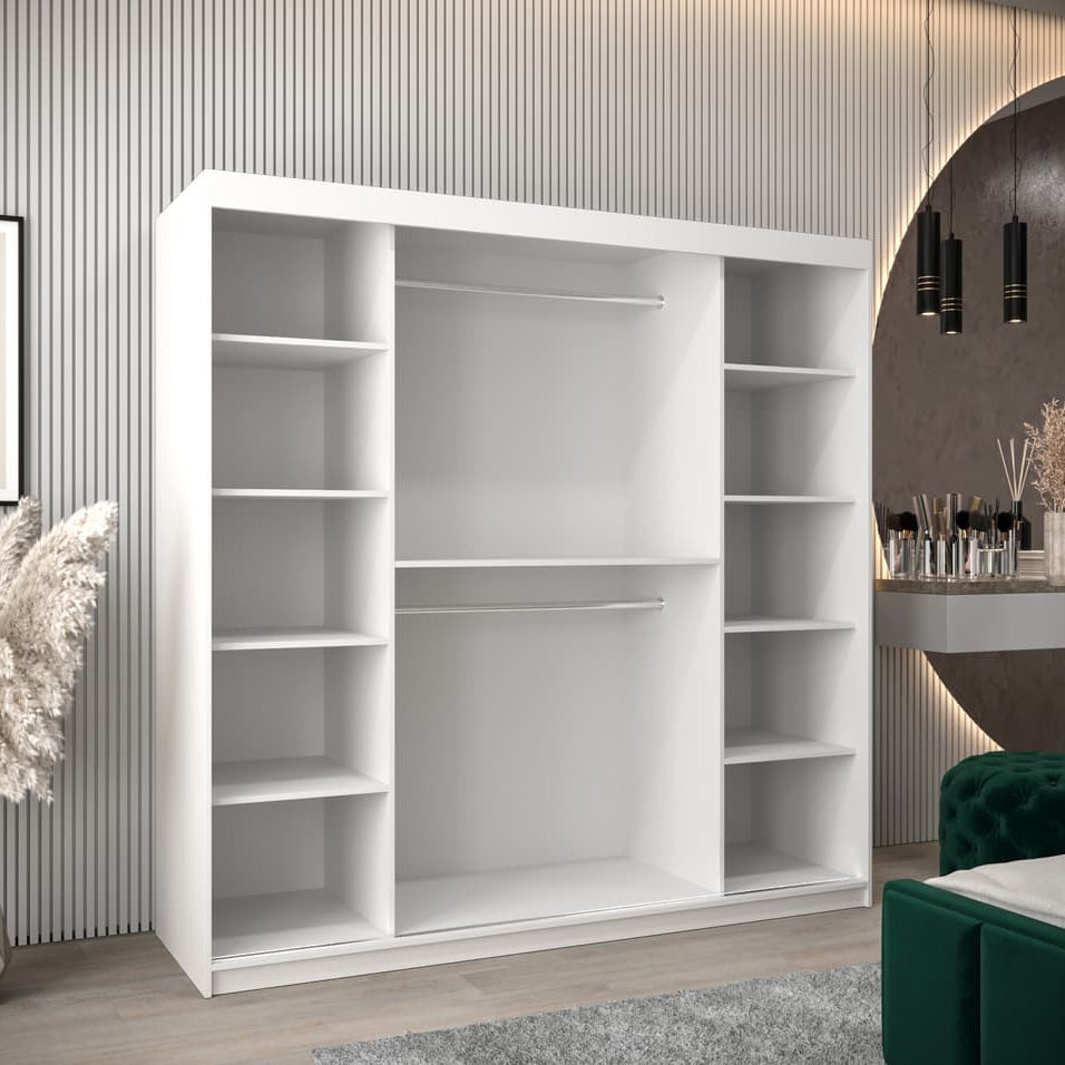 York II Sliding Door Wardrobe 200cm