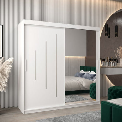 York II Sliding Door Wardrobe 200cm