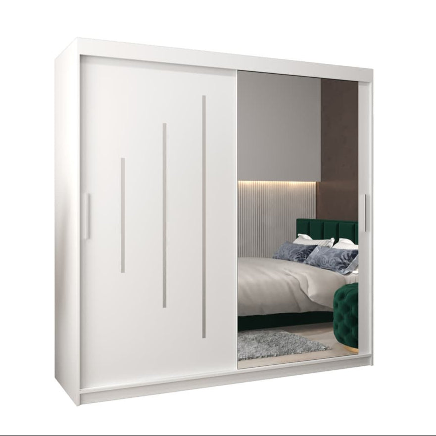 York II Sliding Door Wardrobe 200cm