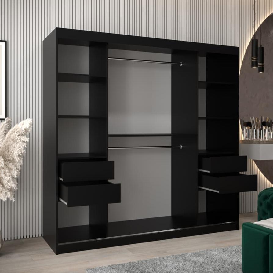 Larvik II Sliding Door Wardrobe 200cm