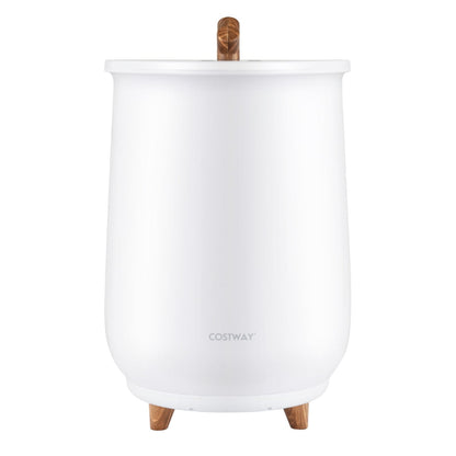 20L Large Luxury Bucket-Style Towel Warmer with Fragrant Disc Holder-White