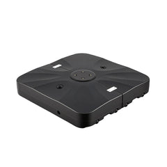 210 KG Outdoor Cantilever Umbrella Base with Wheels-Black