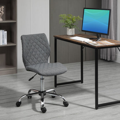 Vinsetto Ergonomic Office Chair 360° Swivel Height Adjustable Home Office Grey