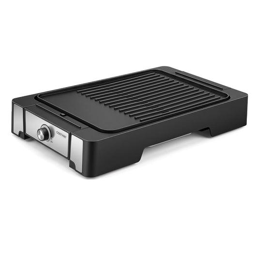 2300W Indoor Grill and Griddle with Nonstick Surface Removable Drip Tray for Family