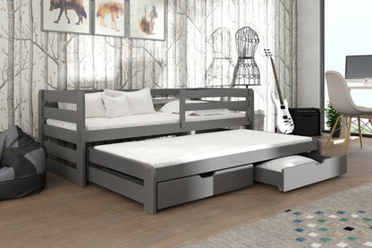Senso Double Bed with Trundle