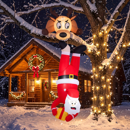 240 CM Inflatable Roof Hanging Christmas Indoor Outdoor Decoration