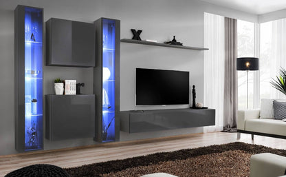 Switch XVI Entertainment Unit For TVs Up To 75"