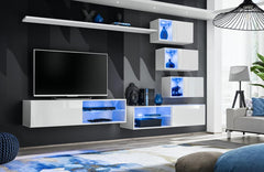 Switch XXIV Wall Entertainment Unit For TVs Up To 49