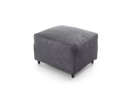 Jill Jumbo Footstool - Grey