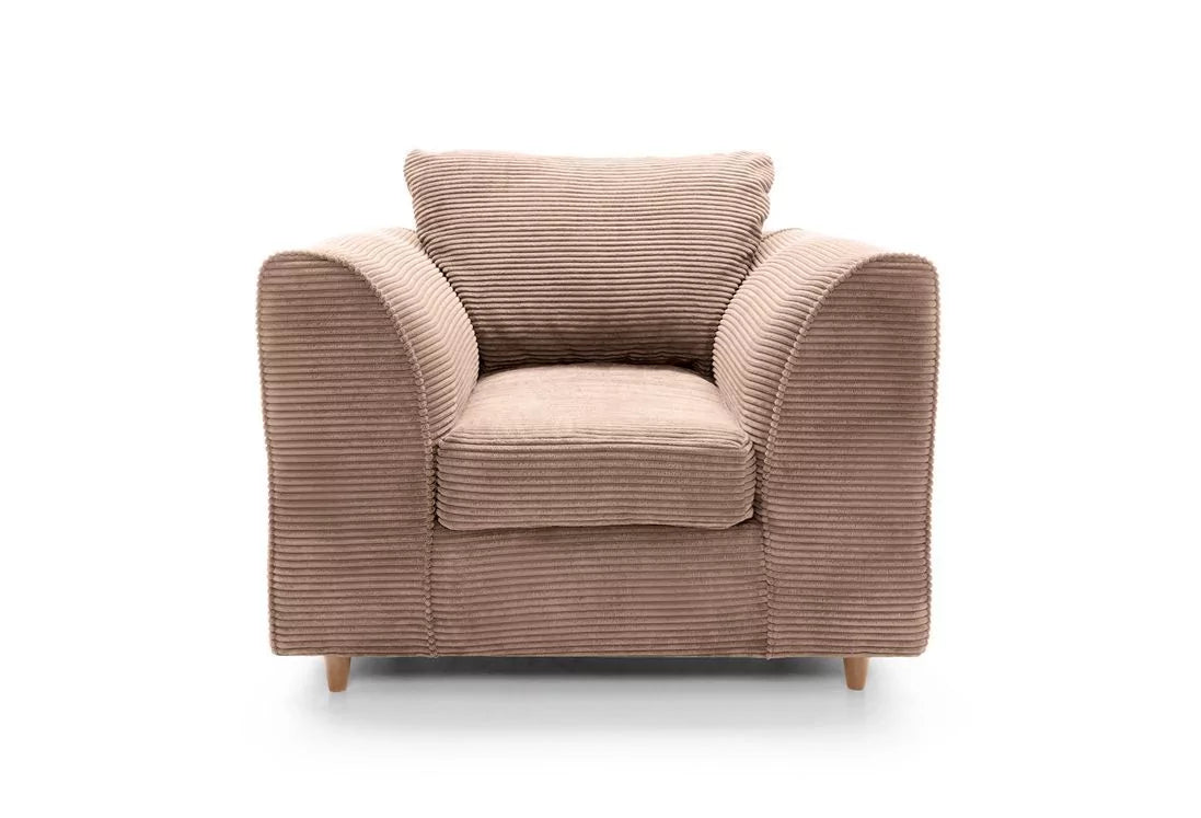 Jill Jumbo Armchair - Brown