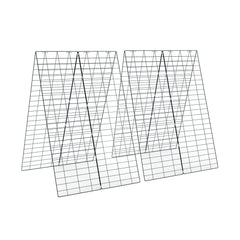 2-Pack Garden Cucumber Trellis with Accessories-Green