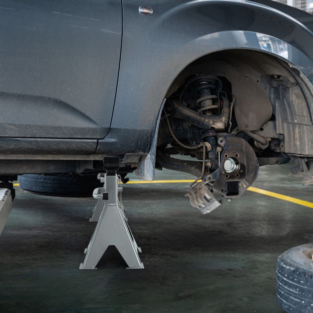 2 Tons Heavy-duty Steel High Lift Jack Stands
