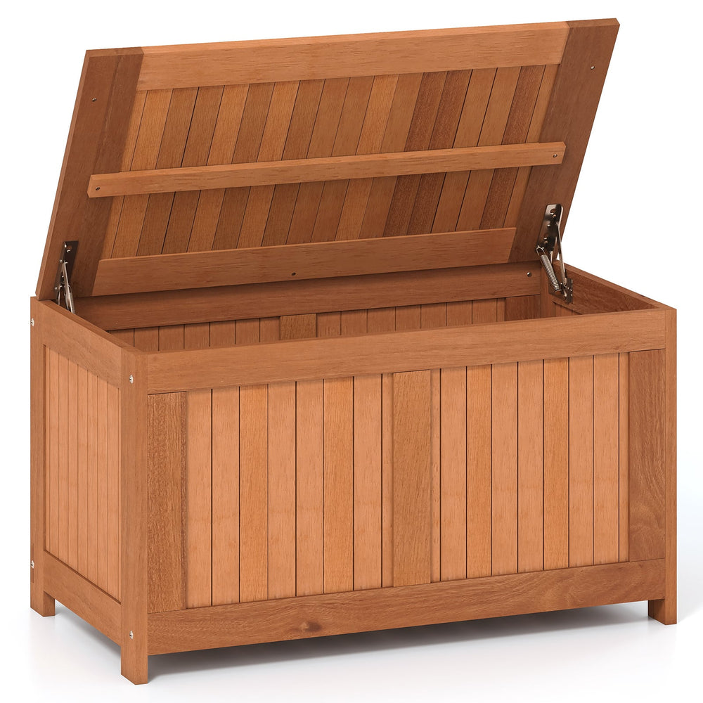 3-in-1 Patio Storage Bench Stool with Flip Top for Cushions