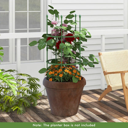3-Pack Garden Trellis for Climbing Vines Flowers Potted Plants Vegetables Fruits-S