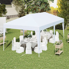 300 x 600 cm Pop-up Canopy Tent with Carrying Bag-White