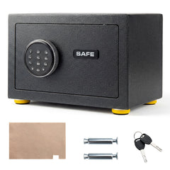 31 CM Solid Steel Safe Box with Drop Slot Digital Keypad 2 Emergency Keys