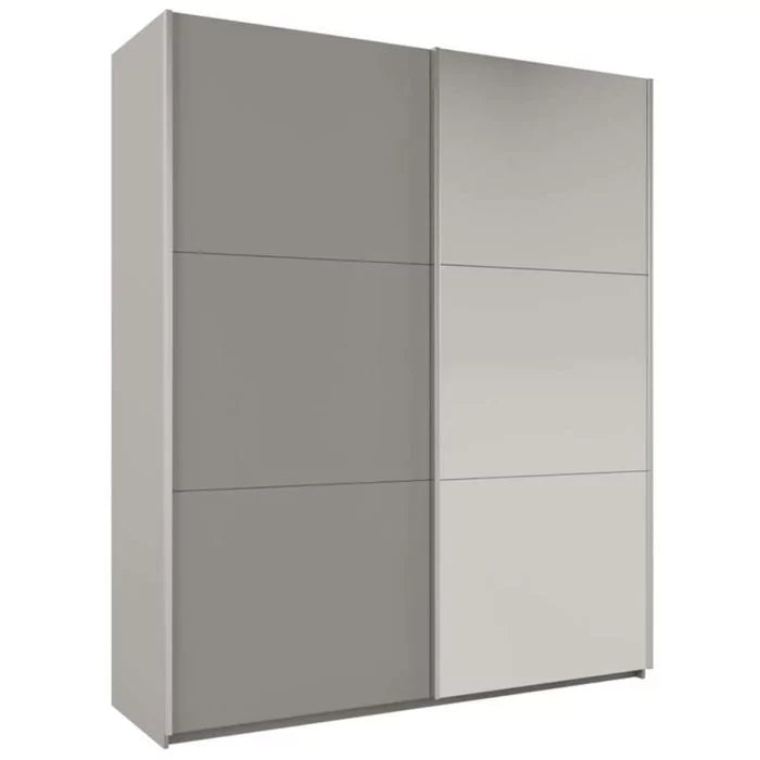 Wokingham Sliding Door Mirror 200cm Wardrobe - Platinum