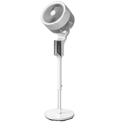HOMCOM 20 dB Silent Standing Fan for Bedroom, 46