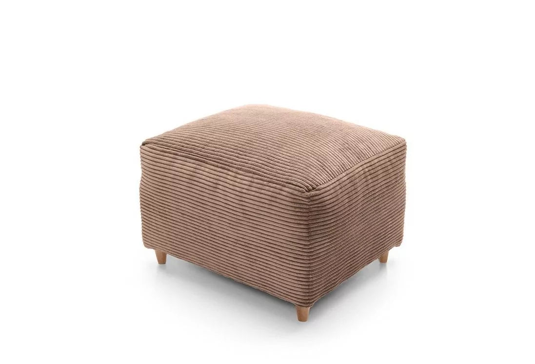 Jill Jumbo Footstool - Brown