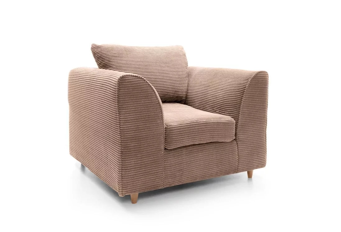 Jill Jumbo Armchair - Brown