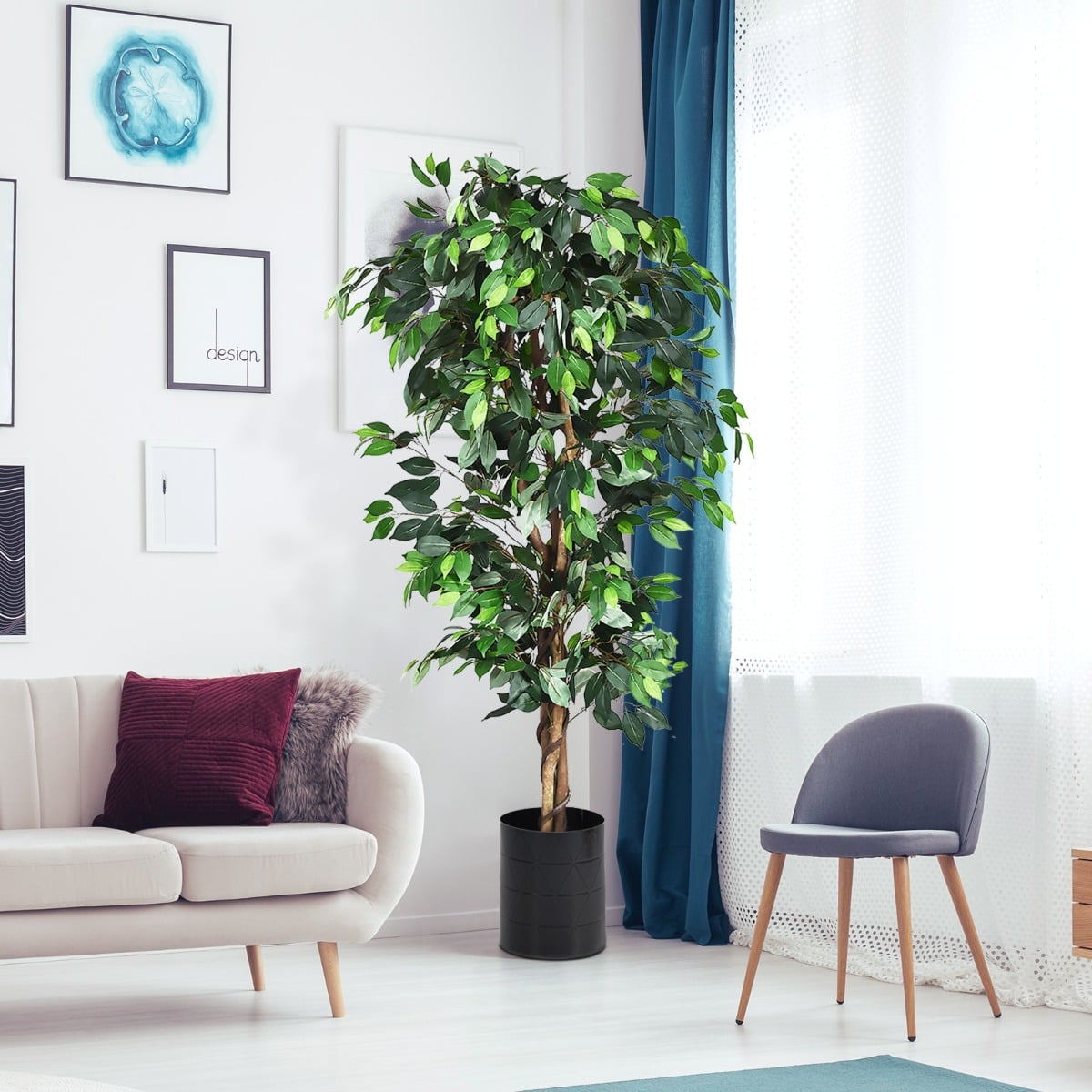 180cm Artificial Tree with Nursery Pot
