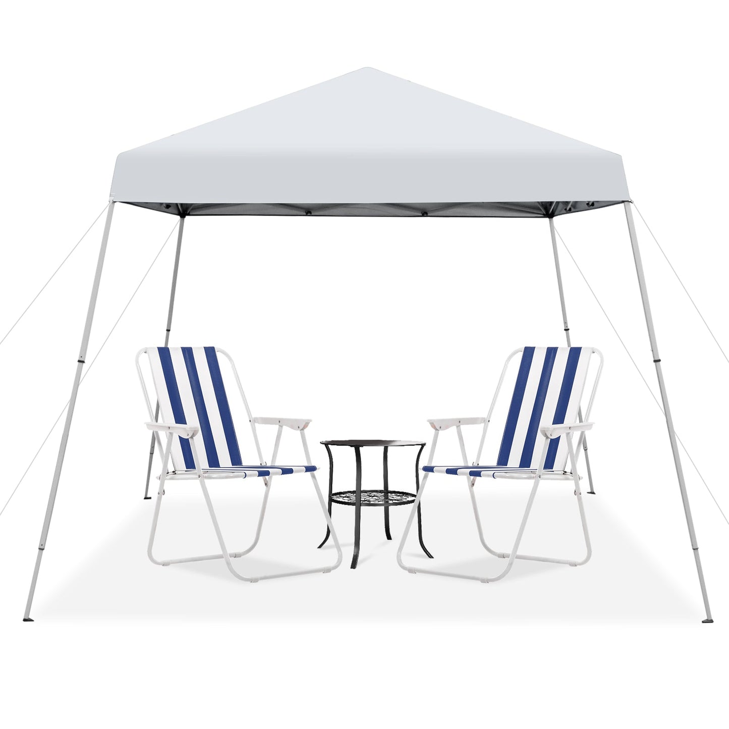 3 x 3M Pop-up Gazebo with Carrying Bag-White