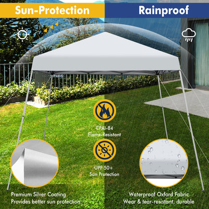 3 x 3M Pop-up Gazebo with Carrying Bag-White