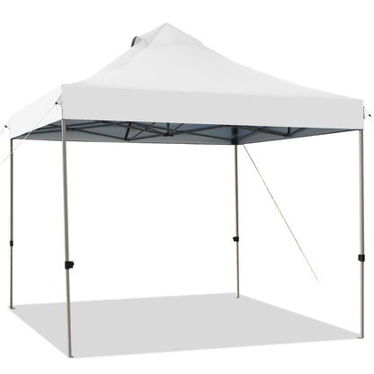 3m x 3m Pop Up Canopy Tent Commercial Instant Shelter-White