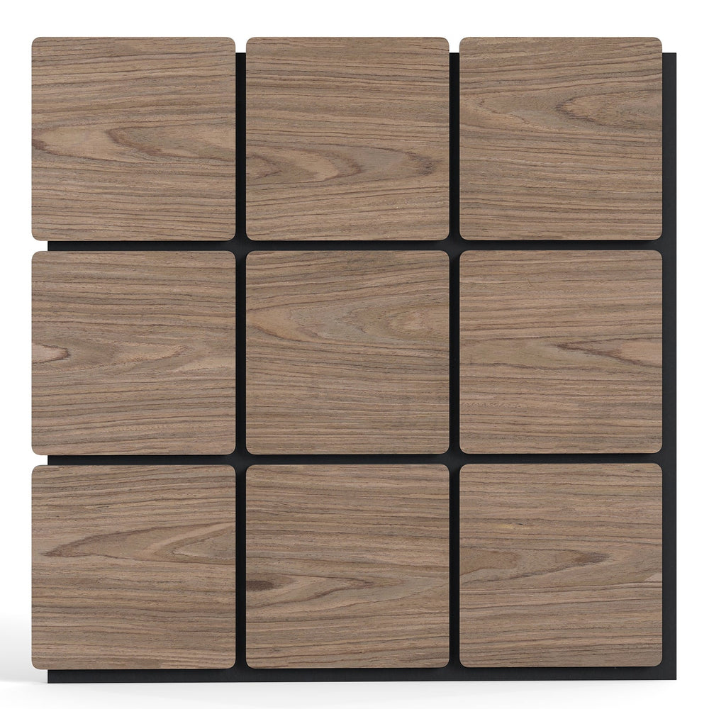 4 Pack Acoustic Panels for Walls 62 x 62 cm Sound Absorbing Panel-Natural