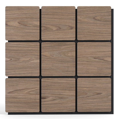 4 Pack Acoustic Panels for Walls 62 x 62 cm Sound Absorbing Panel-Natural