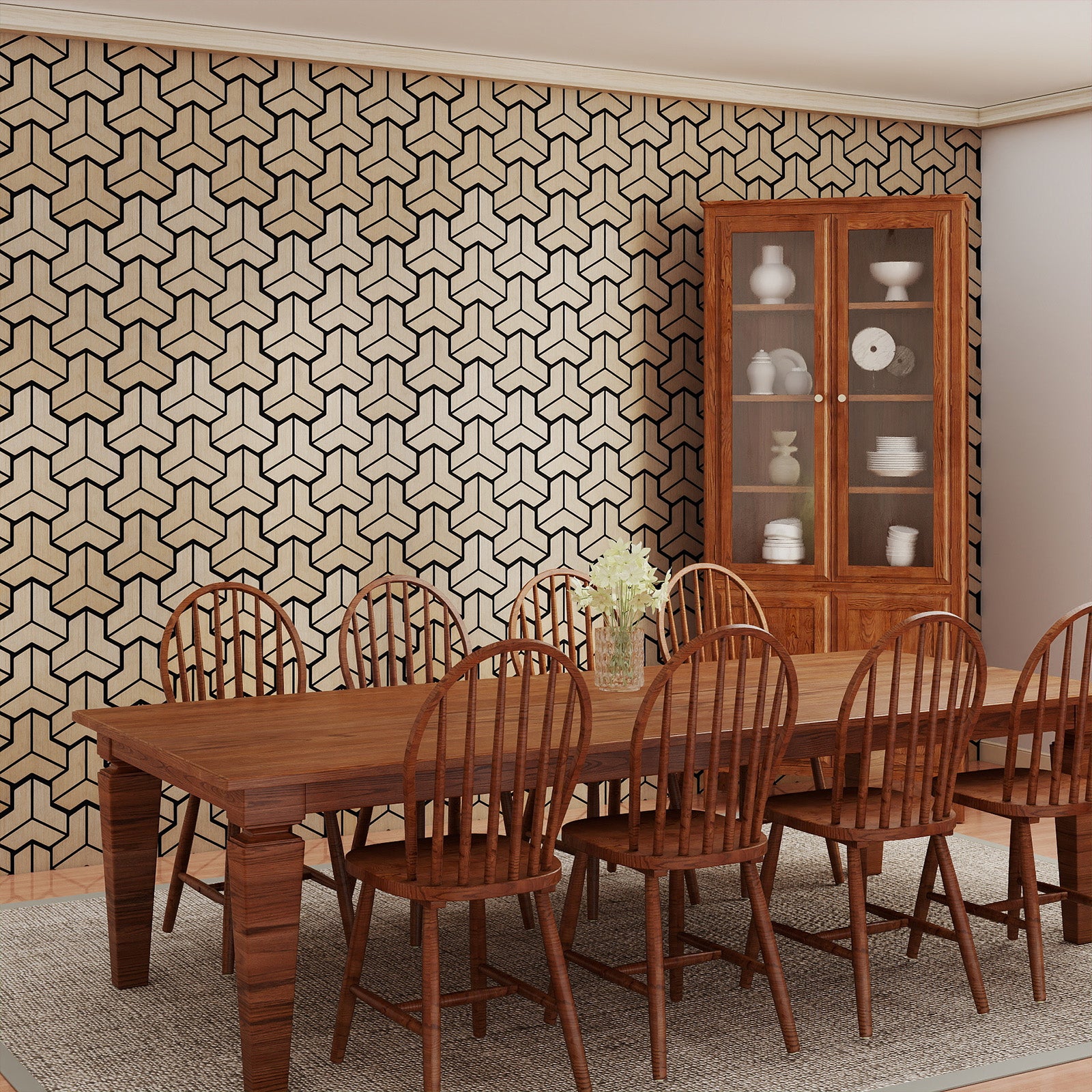 4 Pack Acoustic Panels for Walls 83 x 65 cm Sound Absorbing Panel-Natural