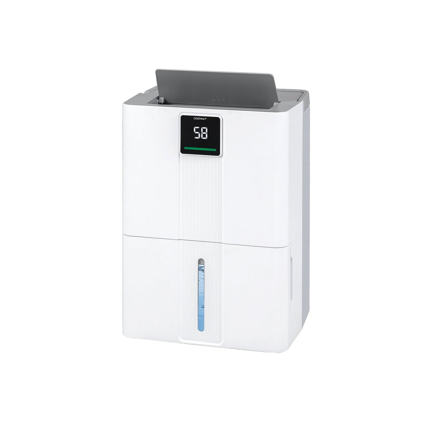 40L Dehumidifier for Home 50 M2 Portable Dehumidifier with 3 Modes-White