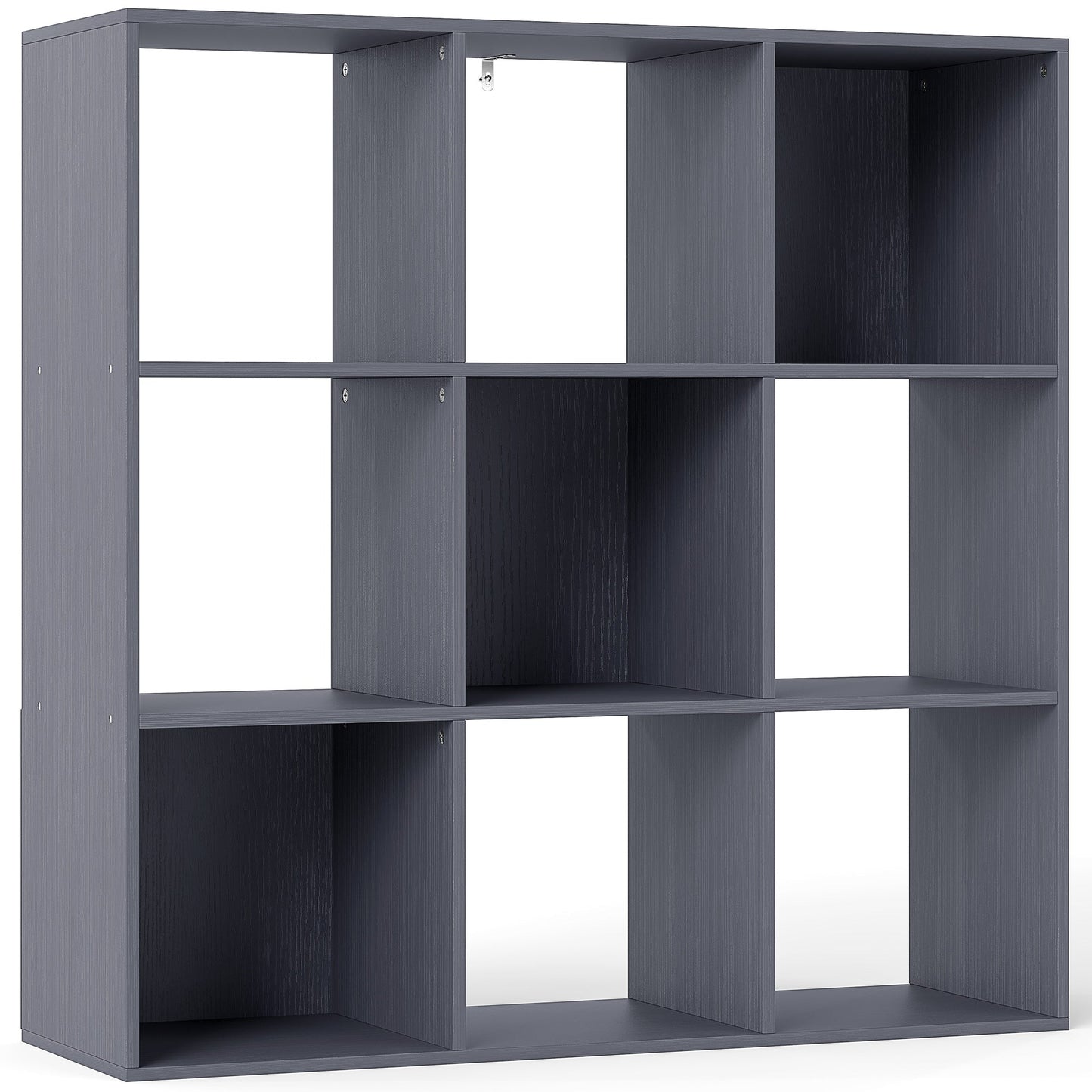 HOMCOM Nine-Cube Storage Shelf - Grey