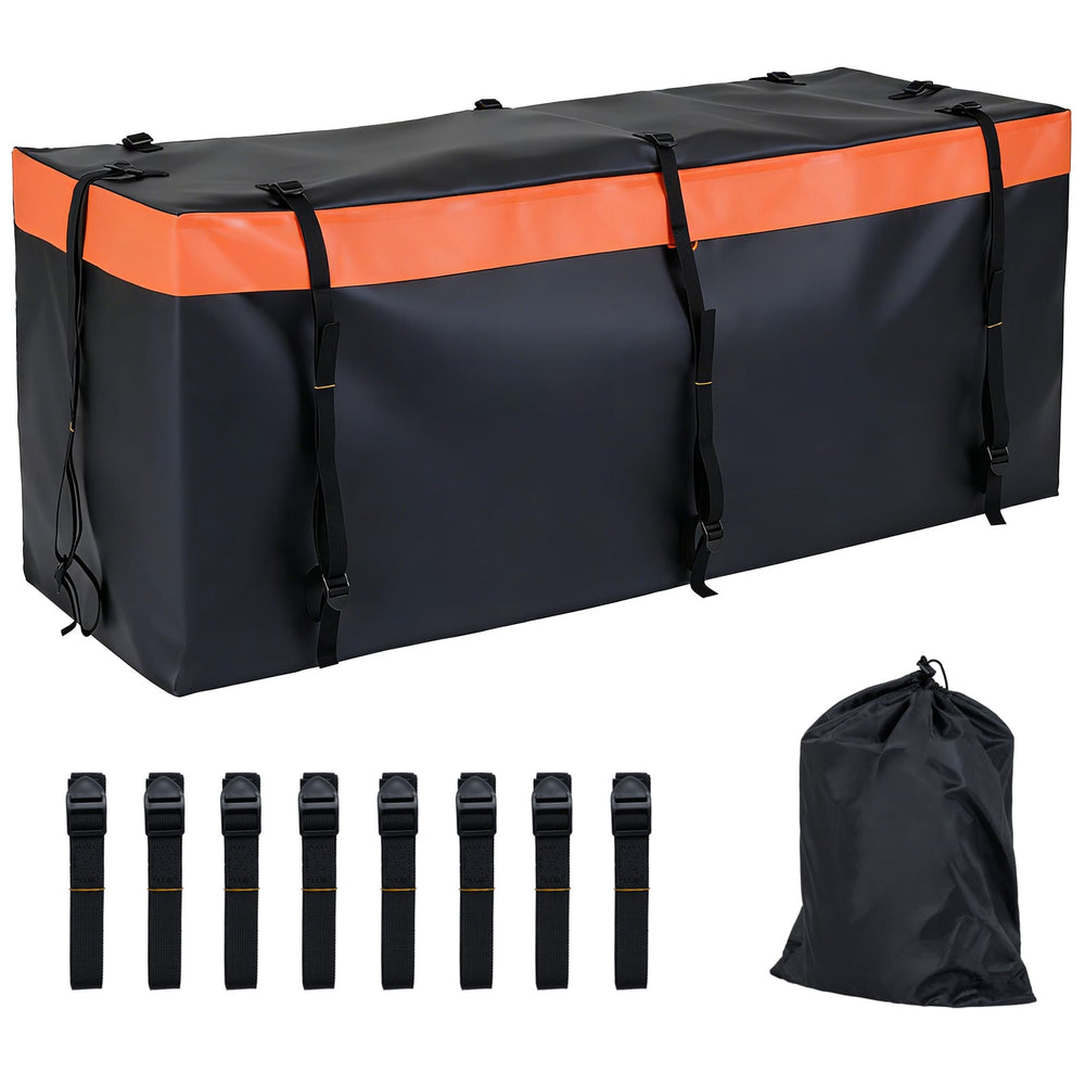 455 L Hitch Mount Cargo Carrier Bag-Orange