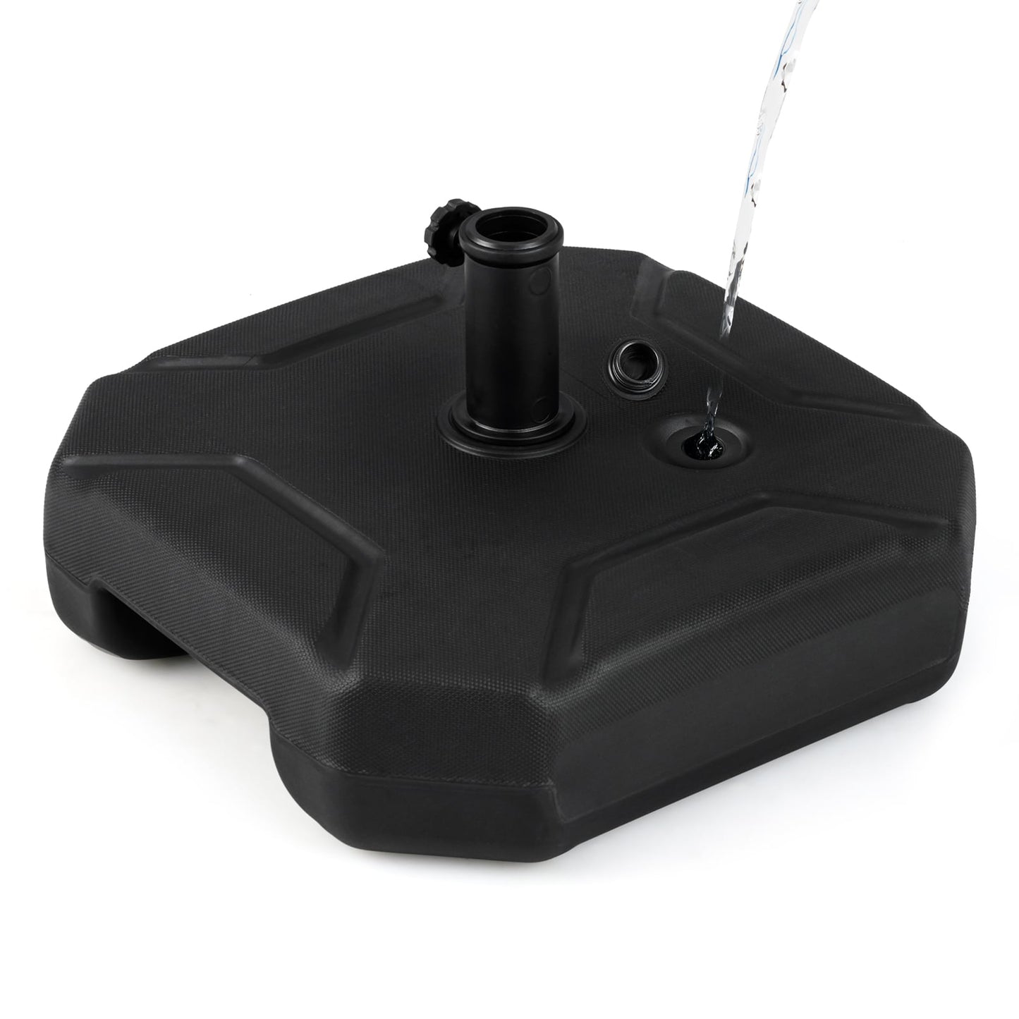 45 cm Fillable Umbrella Base 40 kg Heavy-Duty Patio Umbrella Stand