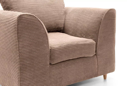 Jill Jumbo Armchair - Brown