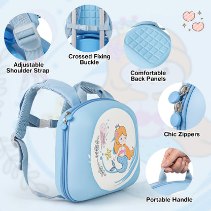 4-Piece Kid’s Luggage Set Kids Journey Suitcase Set-Blue