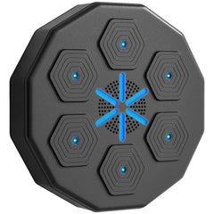 SPORTNOW Music Boxing Machine with Bluetooth Connection and LED Light Smart, Wall Mounted for Punching Beat Boxing Training