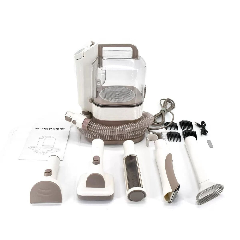 5-in-1 Dog Grooming Vacuum Kit for Shedding with 3 Suction Modes