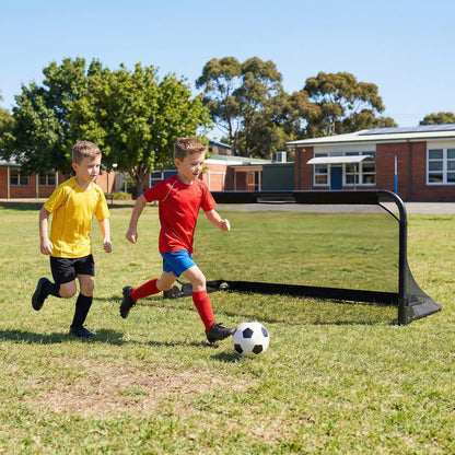 5 x 2 FT Foldable Soccer Goal for Kids with Net and Ground Stakes