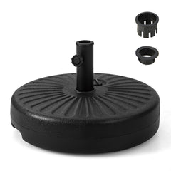 50CM Fillable Round Heavy-Duty Umbrella Base Stand