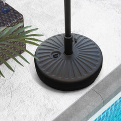 50CM Fillable Round Heavy-Duty Umbrella Base Stand