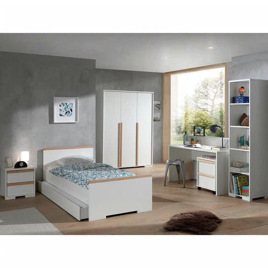 Vipack Mobile Cabinet London 2-drawer Wood White